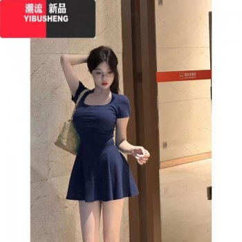 YIBUSHENG小个子A字短...
