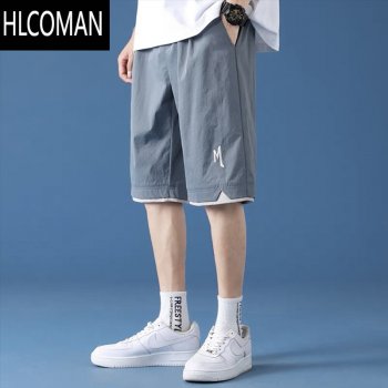 HLCOMAN短裤男士休闲...
